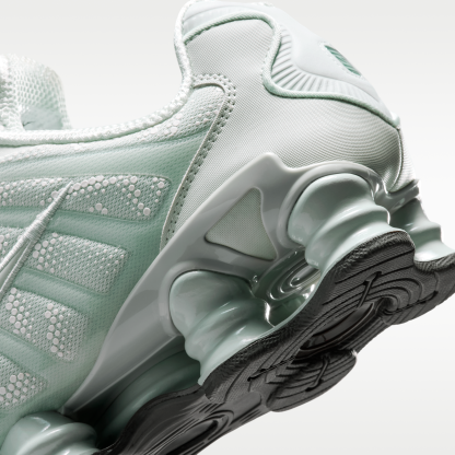 Nike Shox TL - Light Silver/Newsprint/Light Silver - 8