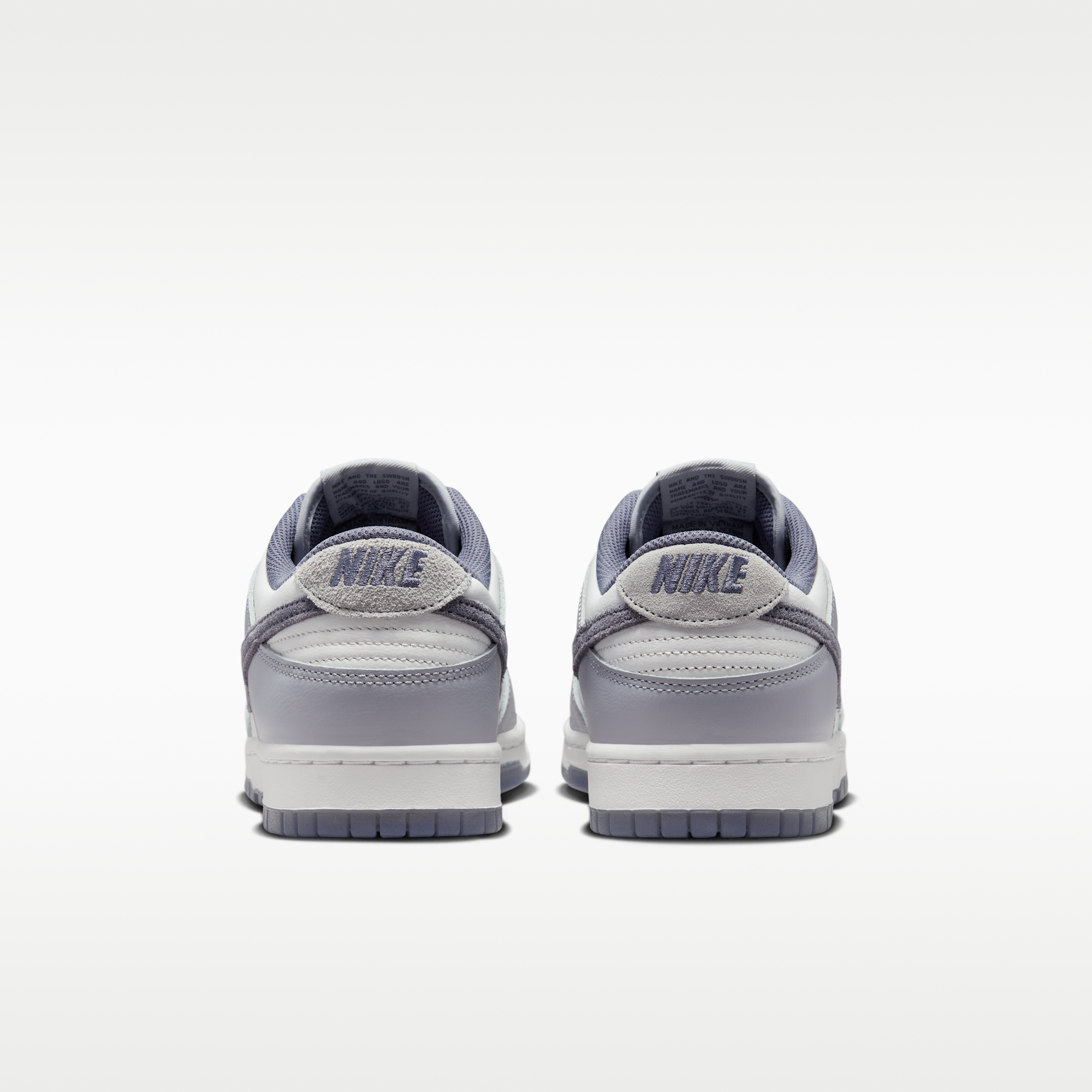 Nike Dunk Low Retro SE Leather/Suede - Λευκό/Platinum Tint/Pure Platinum/Light Carbon - 6