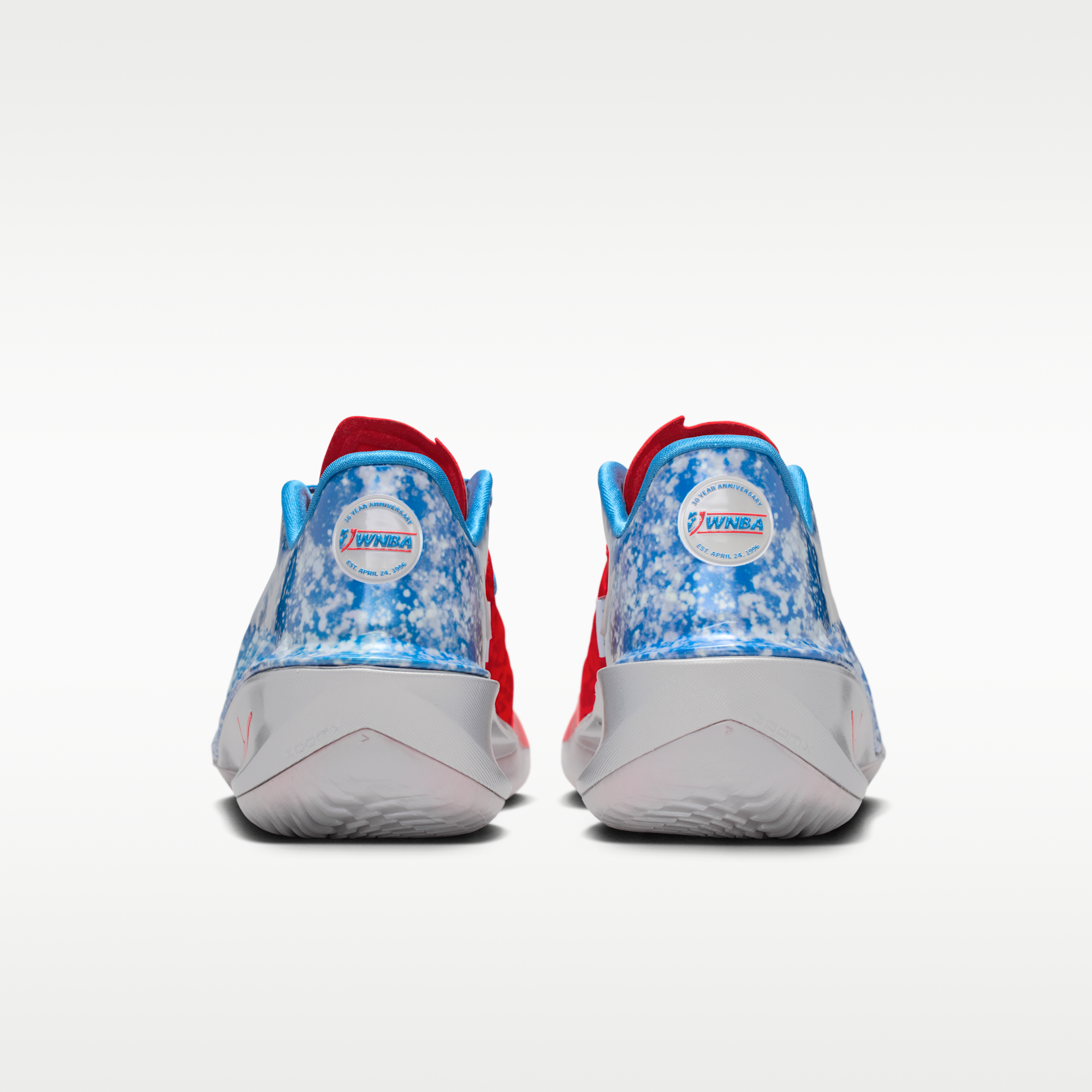 Nike G.T. Cut 4 "WNBA 30th" - Light Photo Blue/Metallic Silver/Λευκό/Action Red - 6