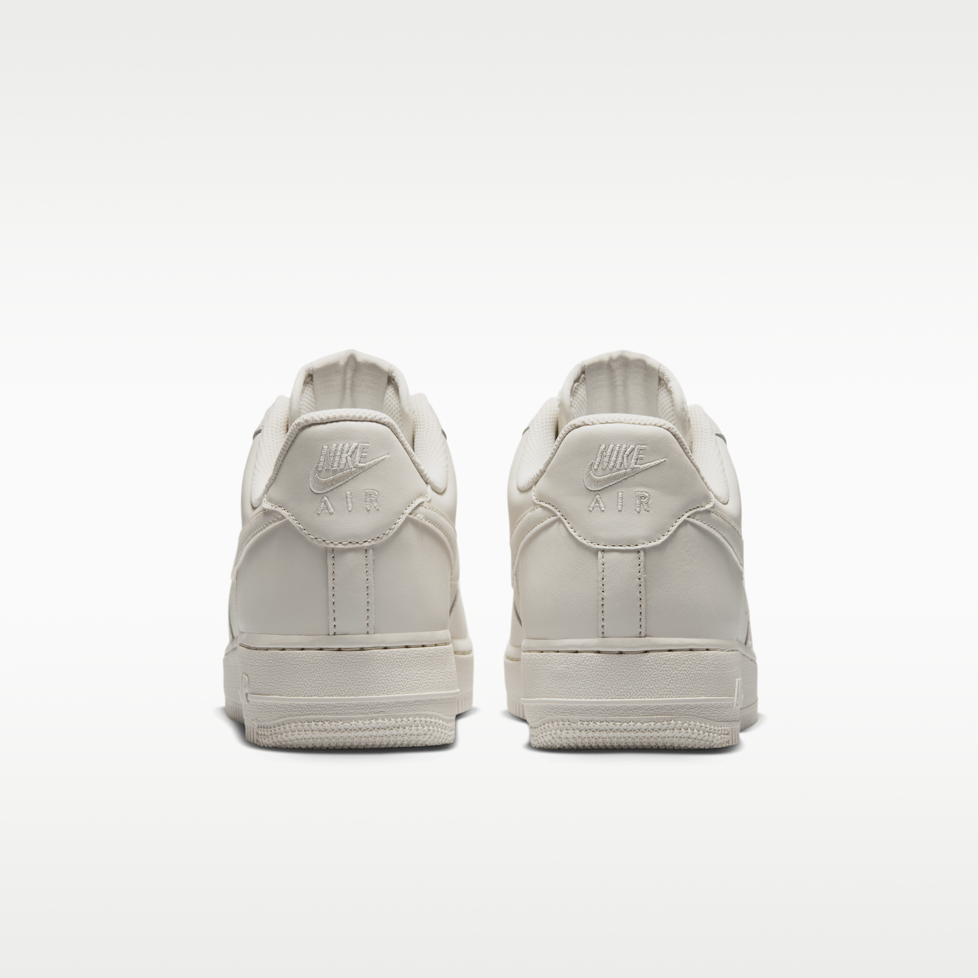 Nike Air Force 1 '07 - Light Bone/Metallic Silver/Light Bone - 6