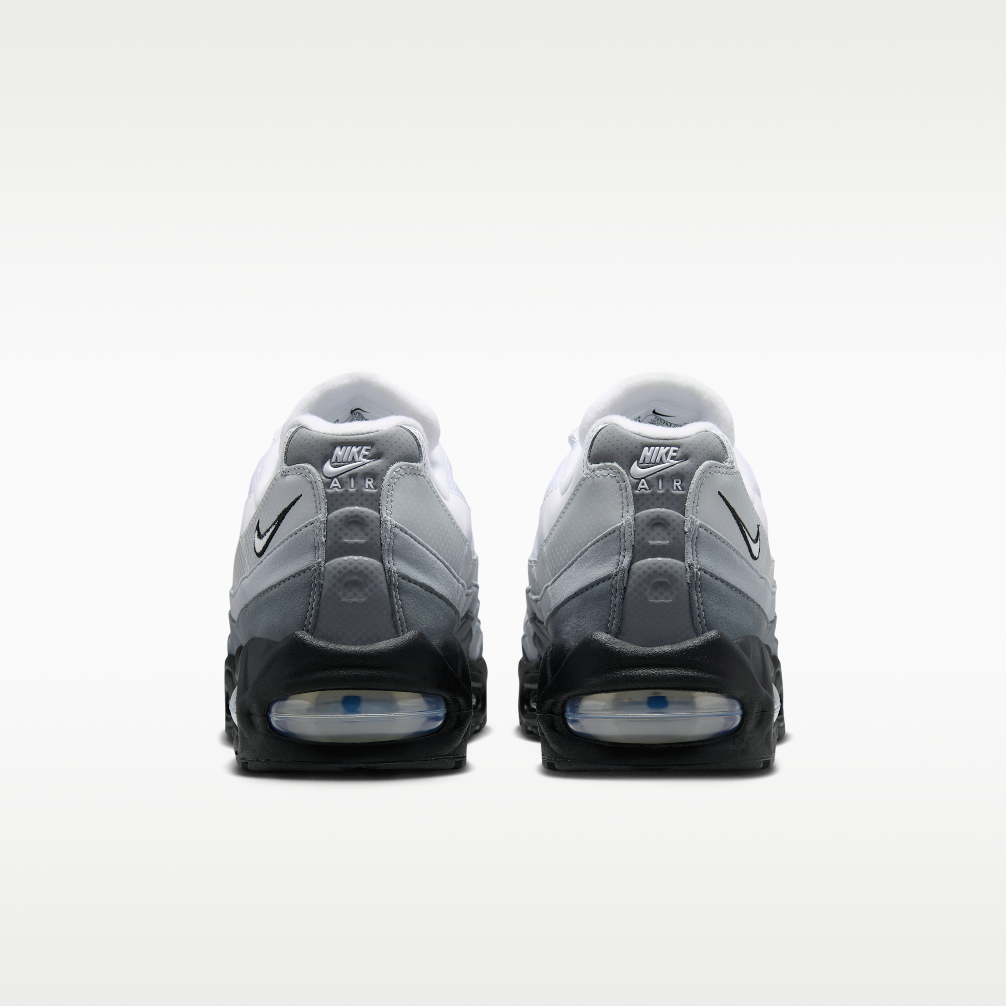 Nike Air Max 95 Big Bubble - Μαύρο/Pure Platinum/Wolf Grey/Λευκό - 6