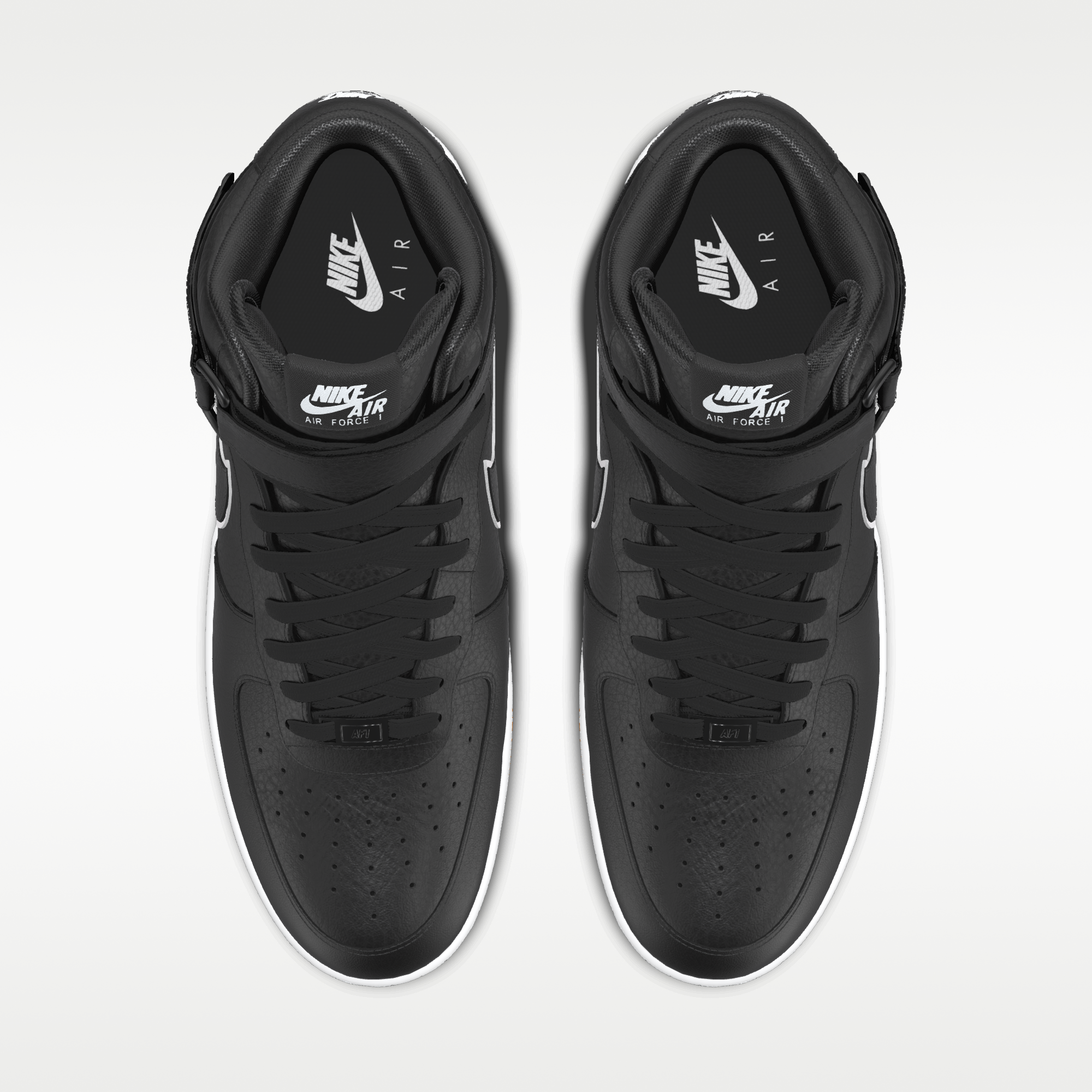 Nike Air Force 1 Mid By You - Πολύχρωμο/Πολύχρωμο/Πολύχρωμο (2163453639) - 4