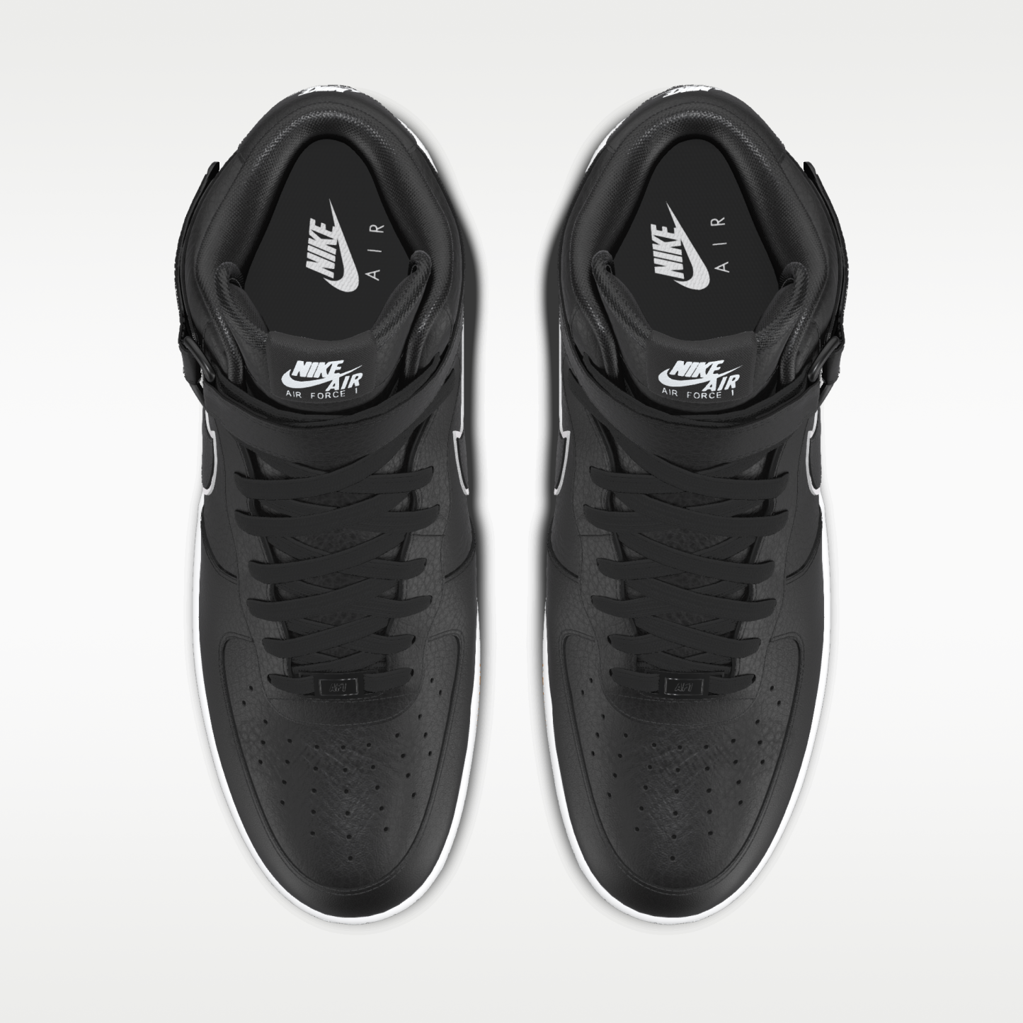 Nike Air Force 1 Mid By You - Πολύχρωμο/Πολύχρωμο/Πολύχρωμο (2163453639) - 4