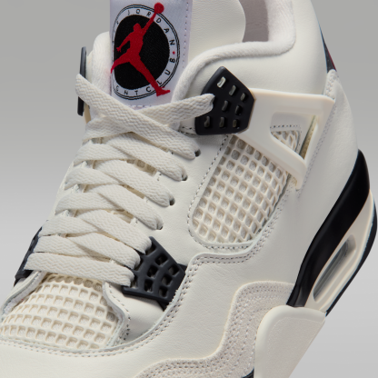 Air Jordan 4 Retro "Flight Club" - Sail/University Red/Μαύρο - 7