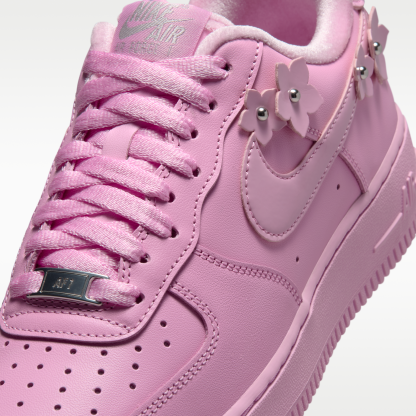 Nike Air Force 1 '07 "Florette" - Pink Rise/Pink Foam/Metallic Silver/Pink Rise - 7