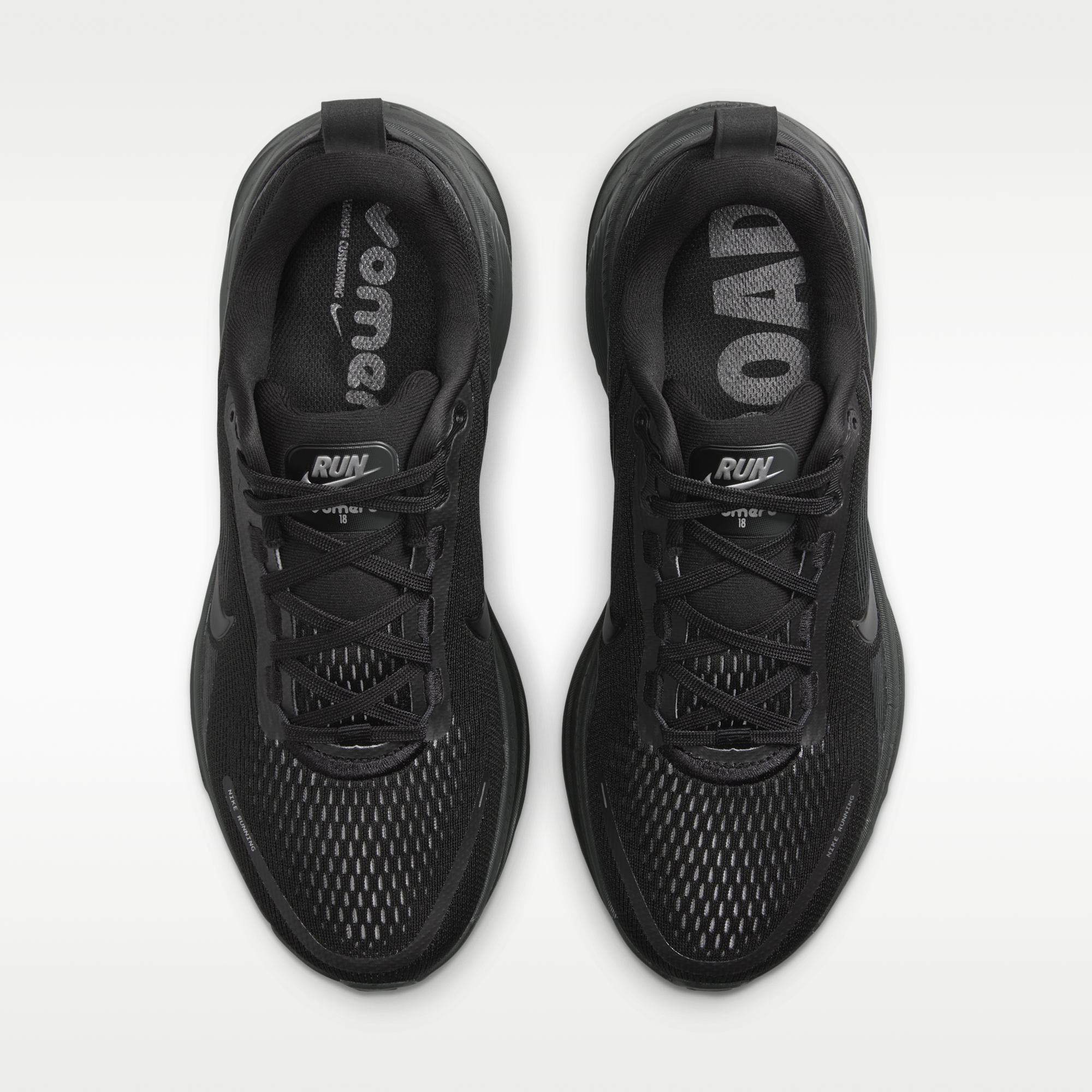 Nike Vomero 18 - Μαύρο/Dark Smoke Grey/Light Smoke Grey/Μαύρο - 4