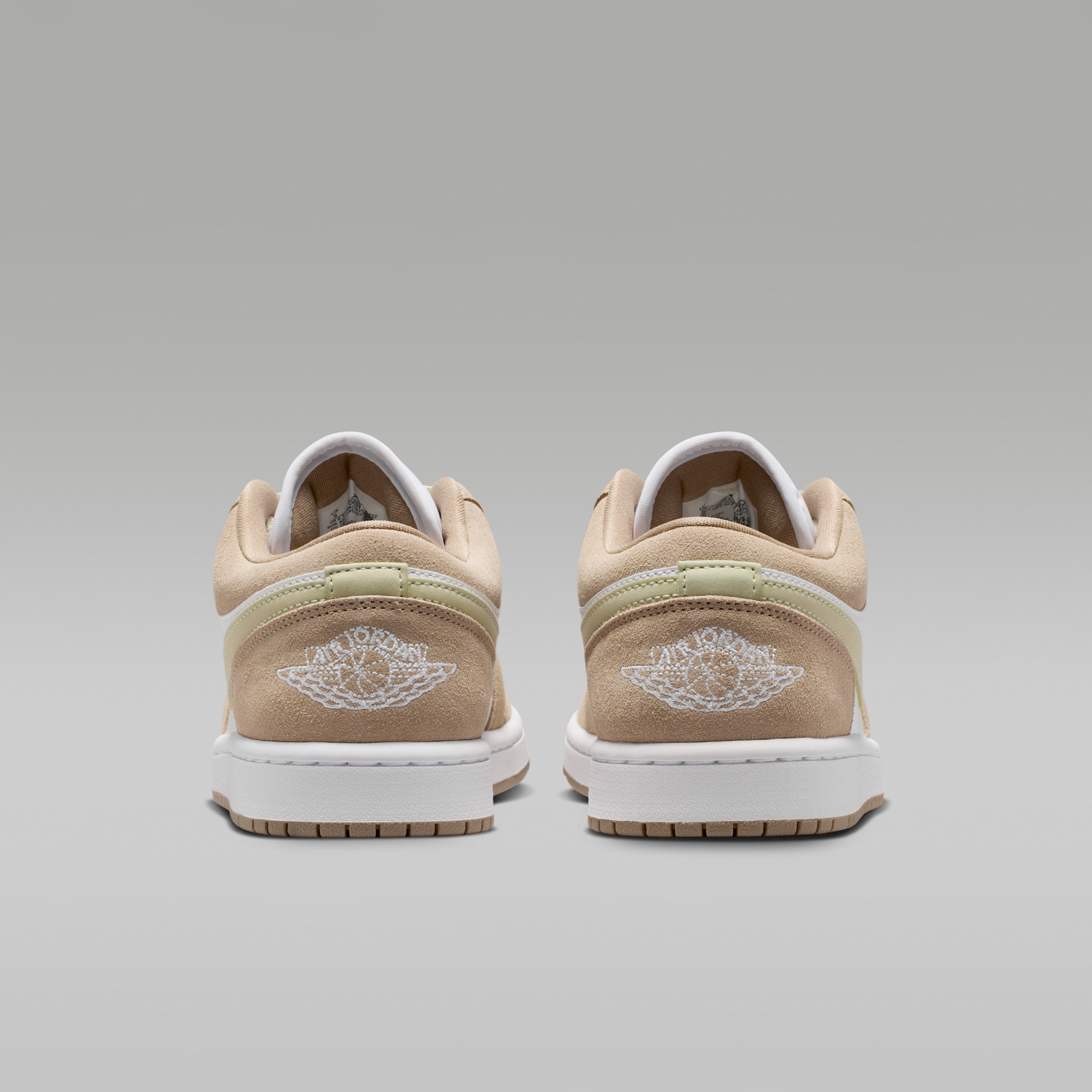 Air Jordan 1 Low - Khaki/Olive Aura/Sail/Λευκό - 6