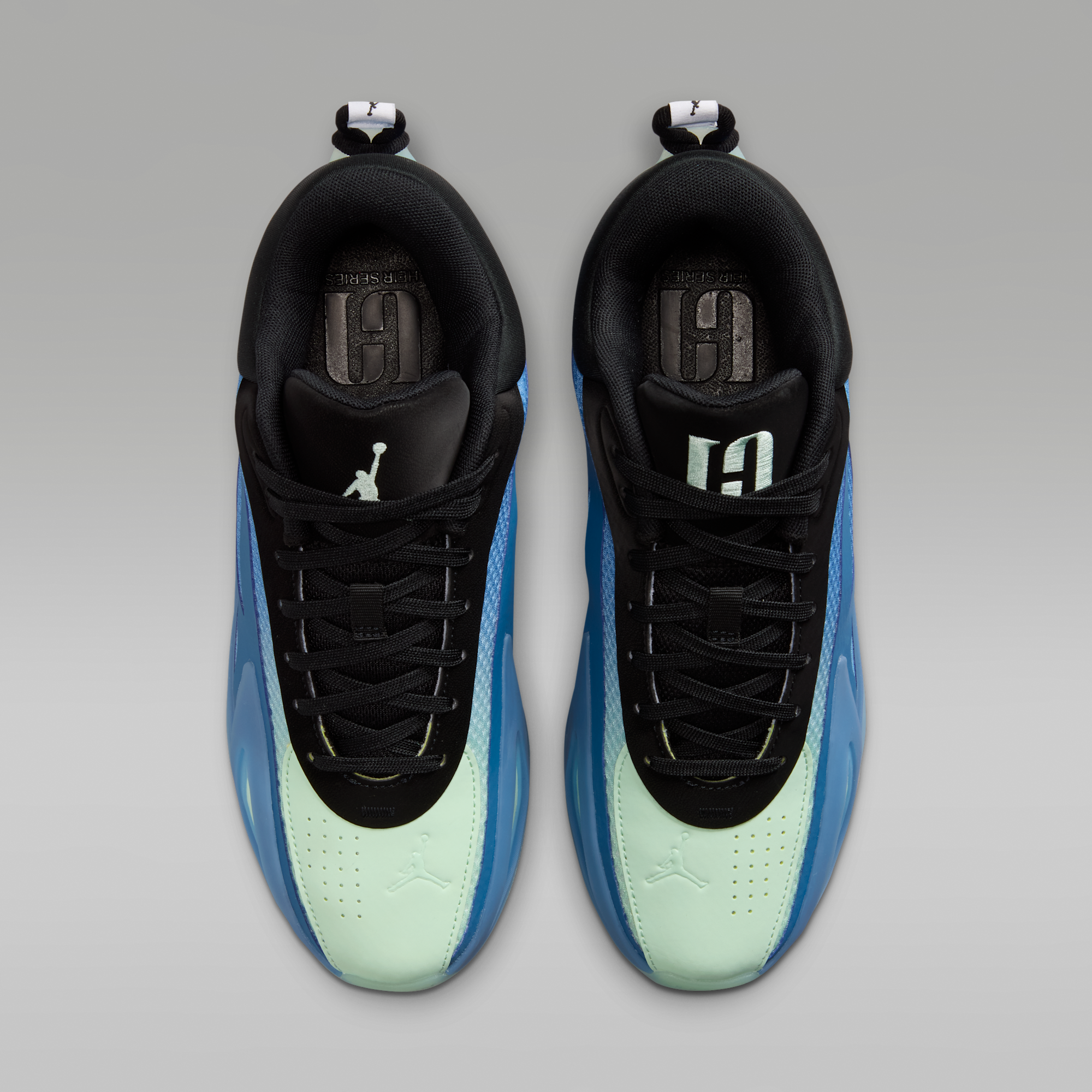 Jordan Heir Series 2 "Queen Phee" - True Blue/Baltic Blue/Volt Tint/Μαύρο - 4