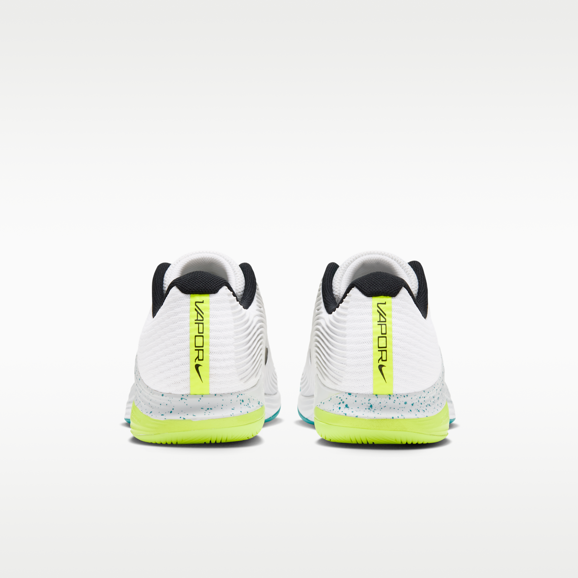 Nike Vapor 12 - Λευκό/Volt/Energy/Μαύρο - 6
