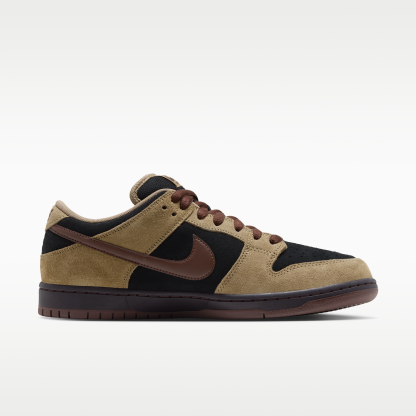 Nike SB Dunk Low Pro - Filbert/Μαύρο/Burgundy Ash/Light Chocolate - 3