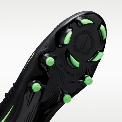 Nike Phantom 6 High Academy - Μαύρο/Μαύρο/Illusion Green - 7