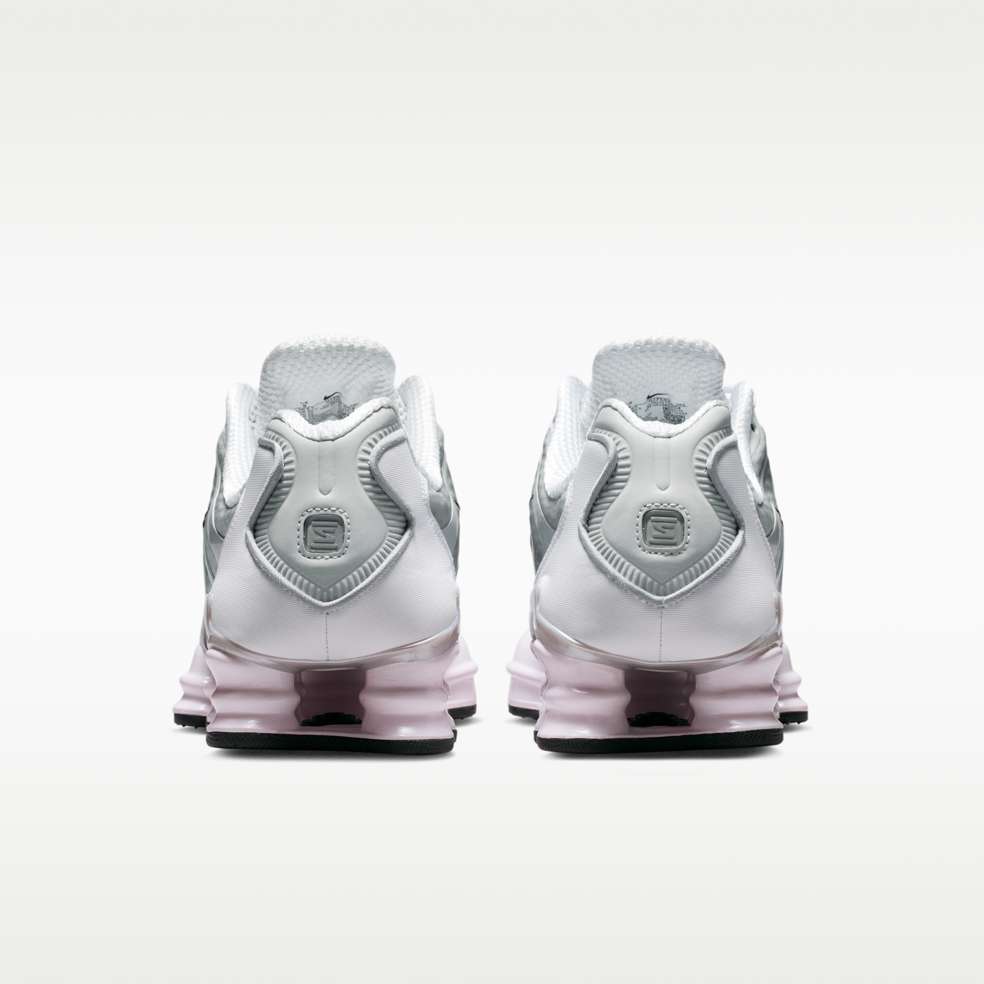 Nike Shox TL - Neutral Grey/Metallic Silver/Μαύρο/Pearl Pink - 6