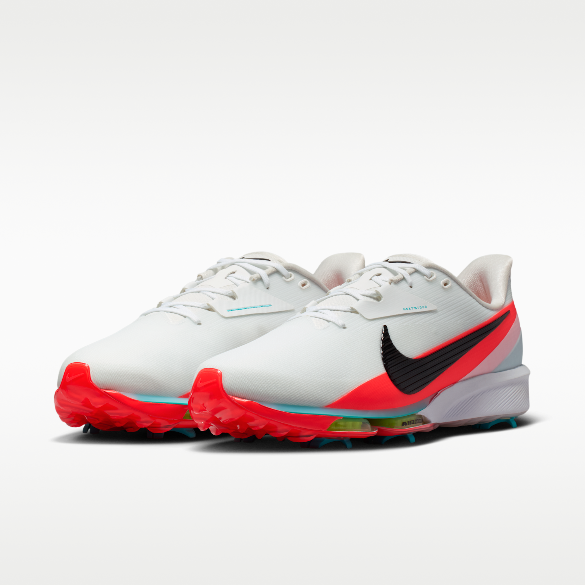 Nike NEXT% TOUR 3 - Summit White/Bright Crimson/Dusty Cactus/Μαύρο - 5