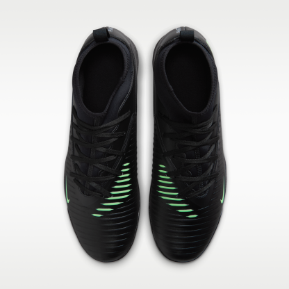 Nike Phantom 6 High Club - Μαύρο/Μαύρο/Illusion Green (HQ2276-001) - 4
