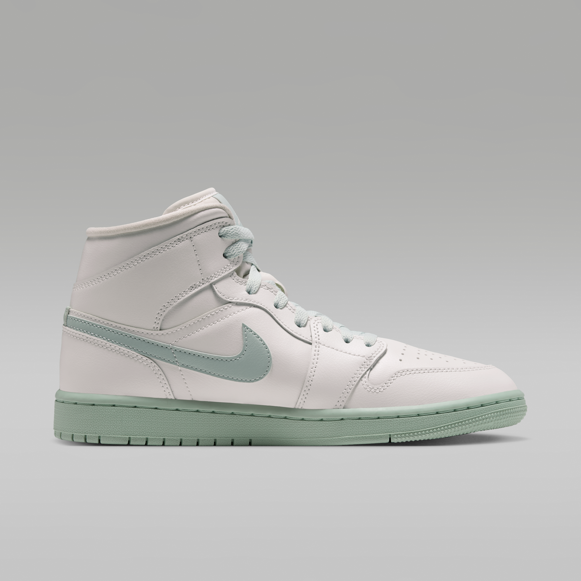 Air Jordan 1 Mid - Sail/Pistachio Frost - 3