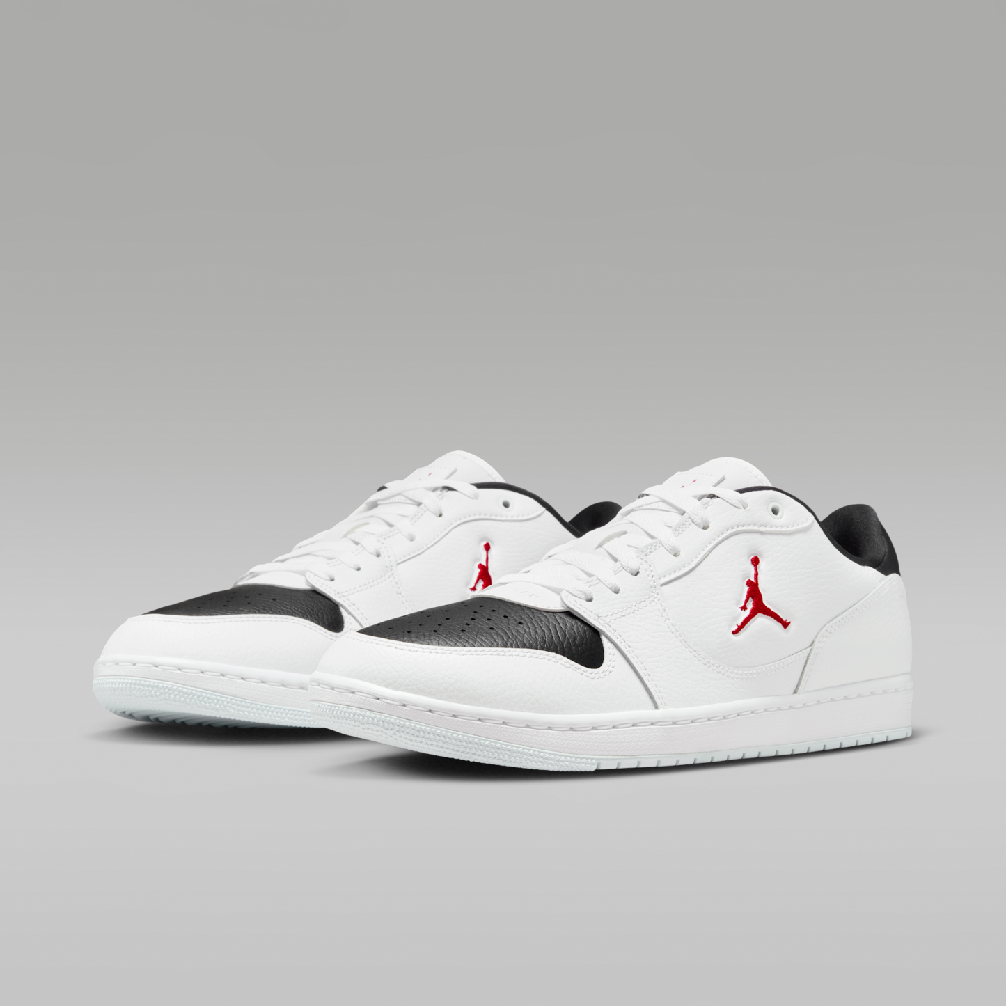 Jordan Court Connect Low - Λευκό/Μαύρο/Gym Red - 5