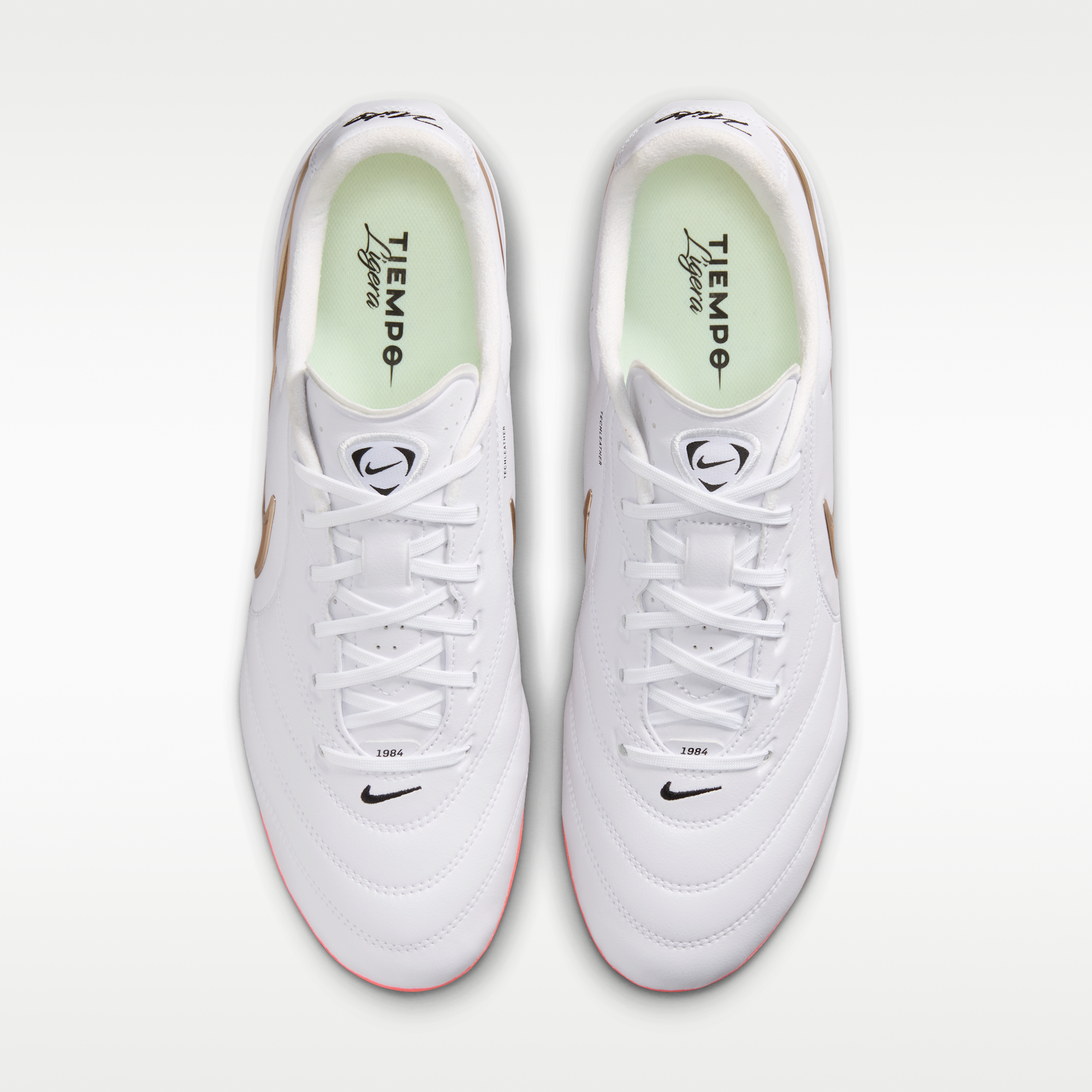 Nike Tiempo Ligera Pro - Λευκό/Bright Crimson/Blur (HQ3158-102) - 4