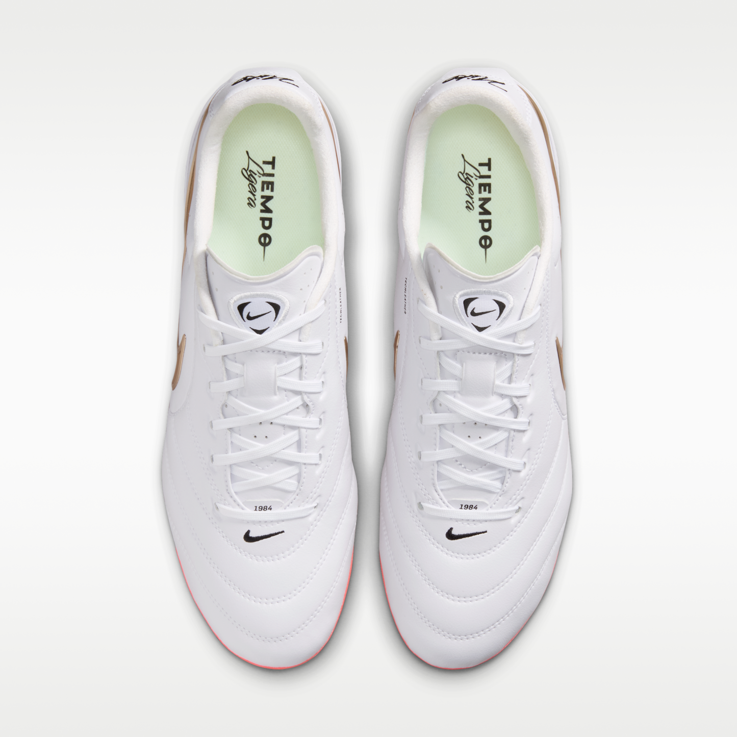 Nike Tiempo Ligera Pro - Λευκό/Bright Crimson/Blur (HQ3158-102) - 4