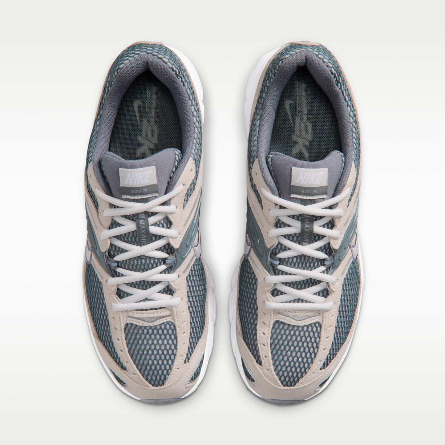 Nike Air Max Moto 2K - Cool Grey/Photon Dust/Wolf Grey/Λευκό - 4