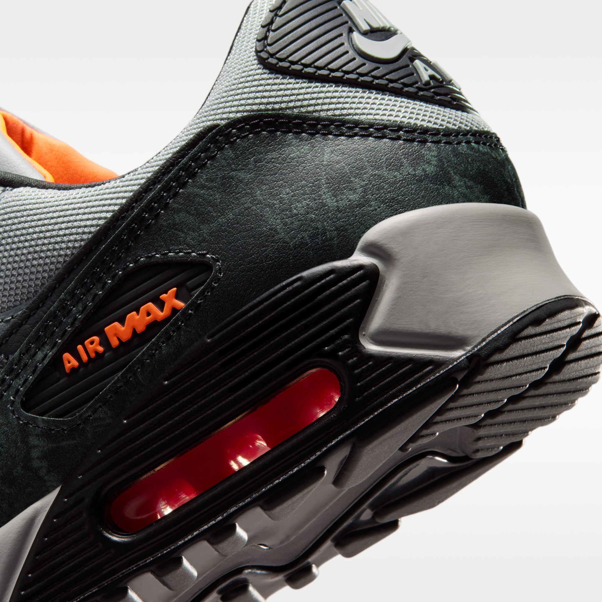 Nike Air Max 90 Premium - Πολύχρωμο/Πολύχρωμο/Hyper Crimson/Μαύρο - 8