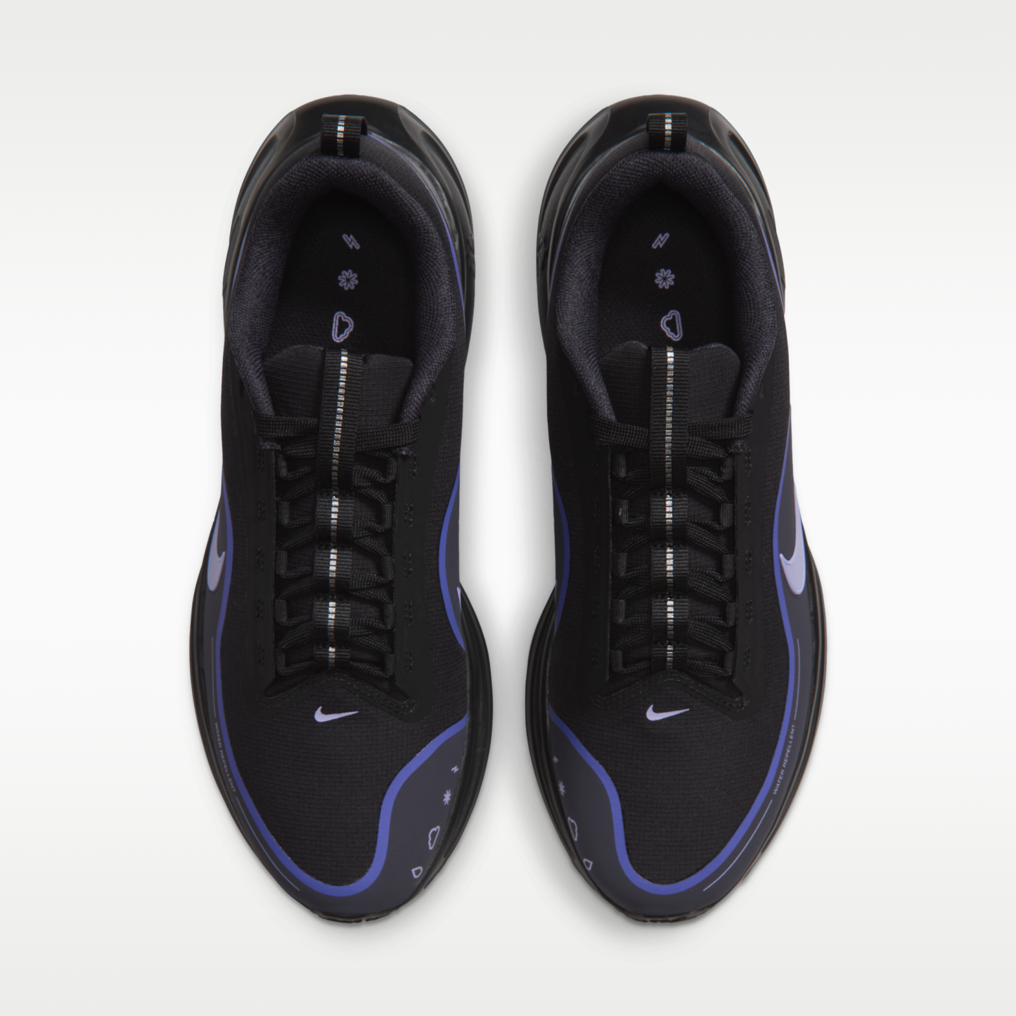 Nike Revolution 8 Utility - Μαύρο/Persian Violet/Gridiron/Purple Pulse - 4