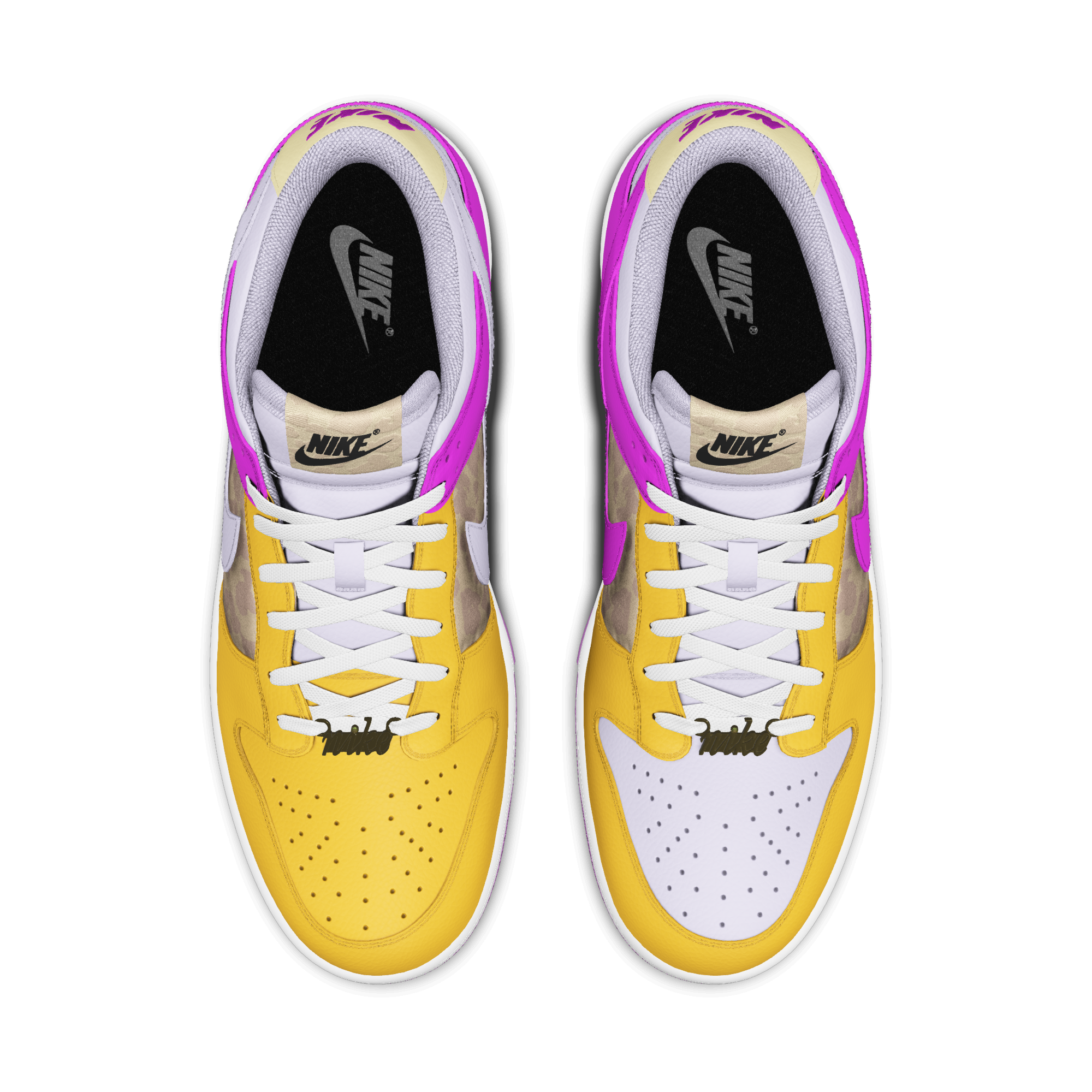 Nike Dunk Low Unlocked By You - Πολύχρωμο/Πολύχρωμο/Πολύχρωμο (8520708132) - 4