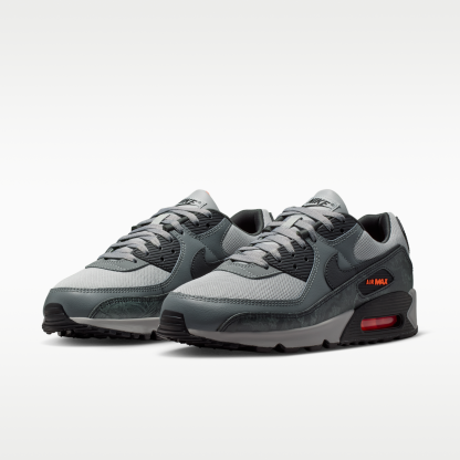 Nike Air Max 90 Premium - Πολύχρωμο/Πολύχρωμο/Hyper Crimson/Μαύρο - 5