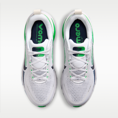Nike Vomero 18 - Λευκό/Green Spark/Midnight Navy - 4