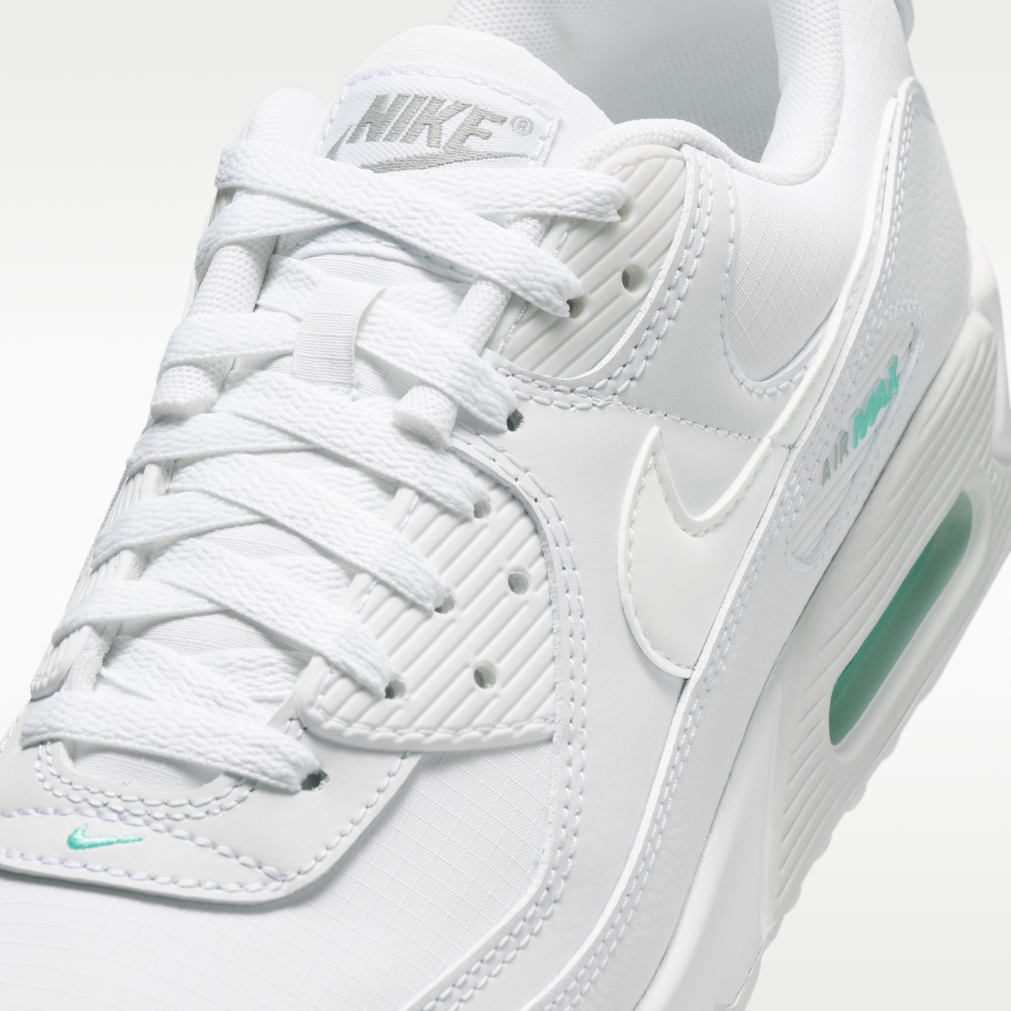 Nike Air Max 90 - Λευκό/Hyper Turquoise/Photon Dust - 7