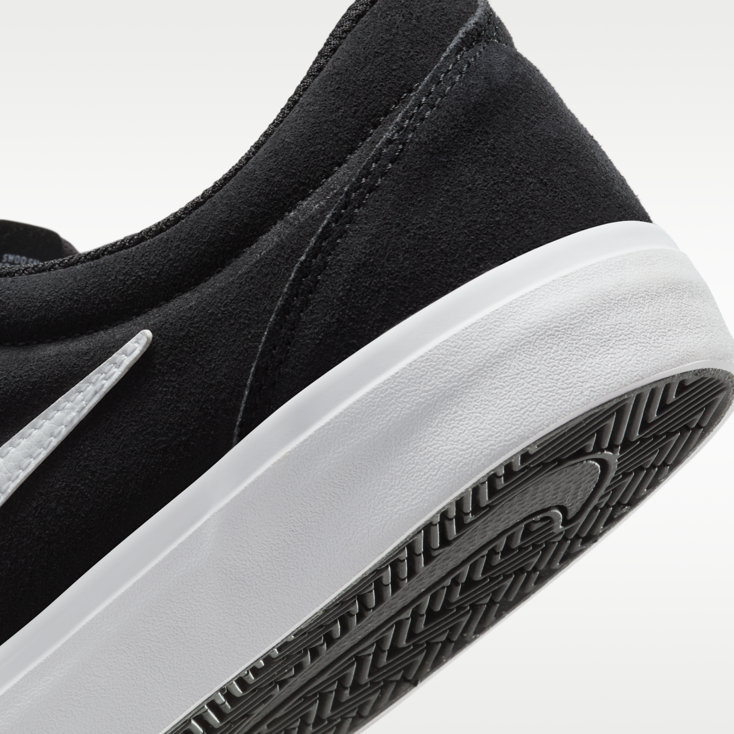 Nike Charge Suede - Μαύρο/Μαύρο/Λευκό - 8