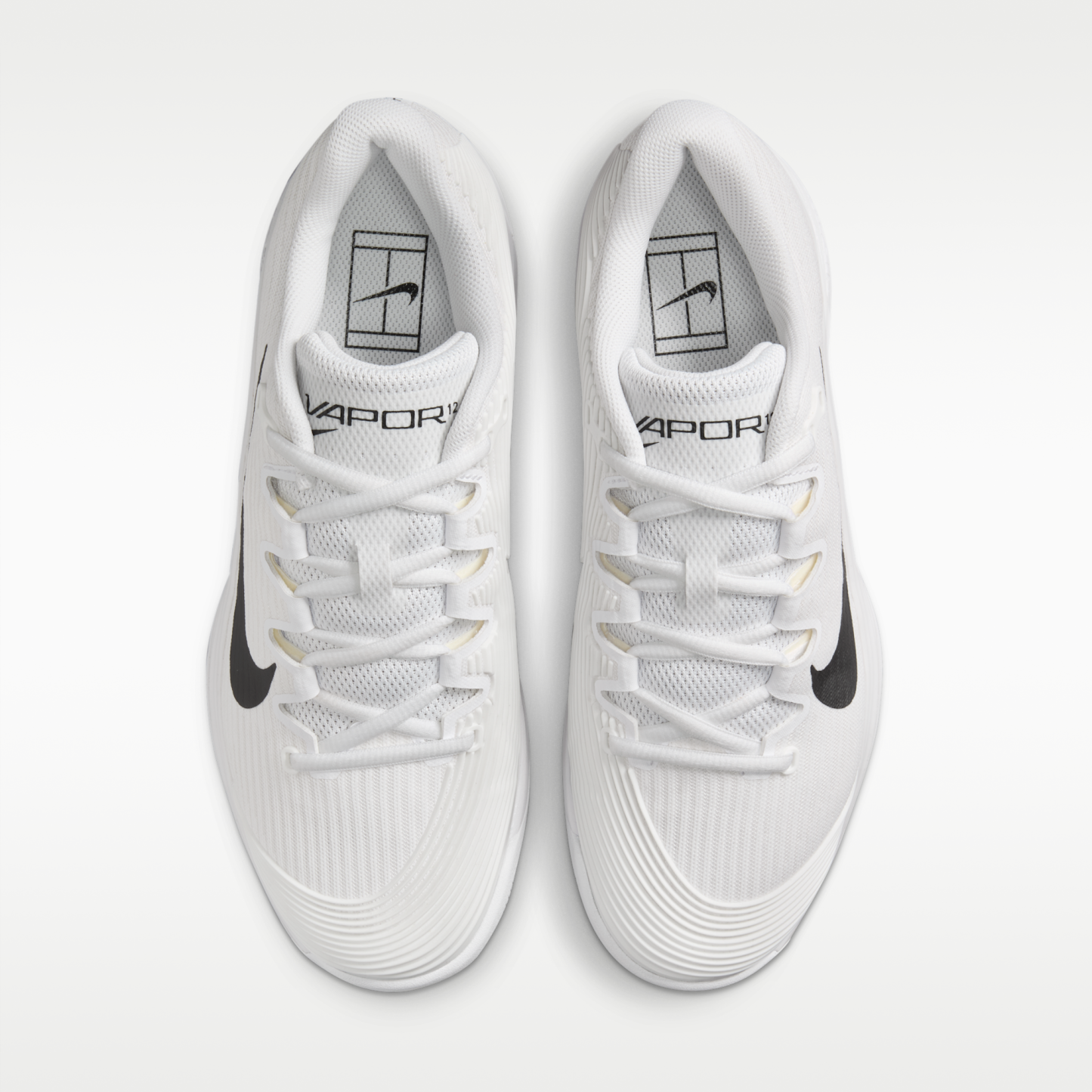 Nike Vapor 12 PRM - Λευκό/Summit White/Μαύρο - 4