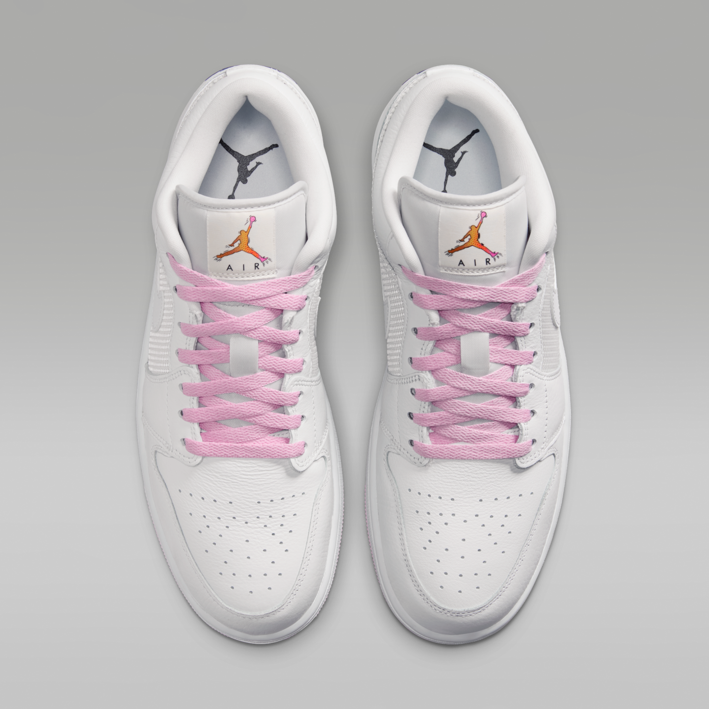 Air Jordan 1 Low SE - Summit White/Light Arctic Pink/Silver - 4
