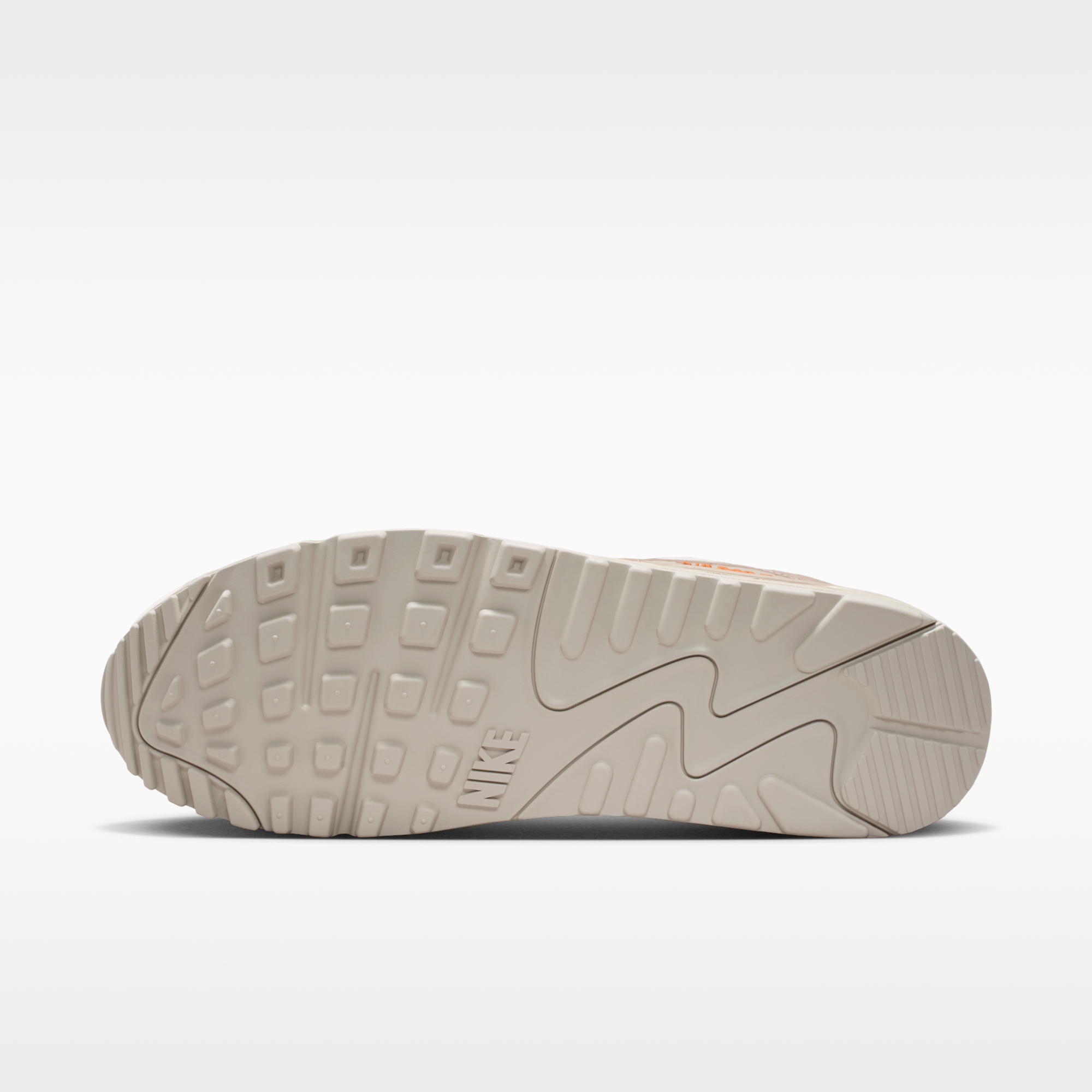 Nike Air Max 90 Premium - Phantom/Cream II/Safety Orange/Light Orewood Brown - 2