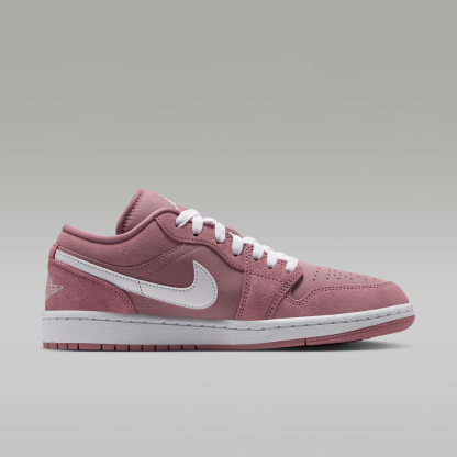 Air Jordan 1 Low - Rust Pink/Rust Pink/Λευκό - 3