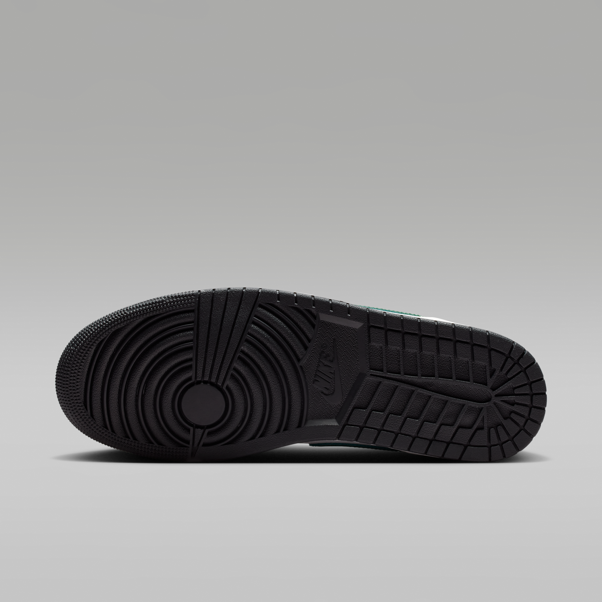 Air Jordan 1 Low - Μαύρο/Gorge Green/Summit White - 2