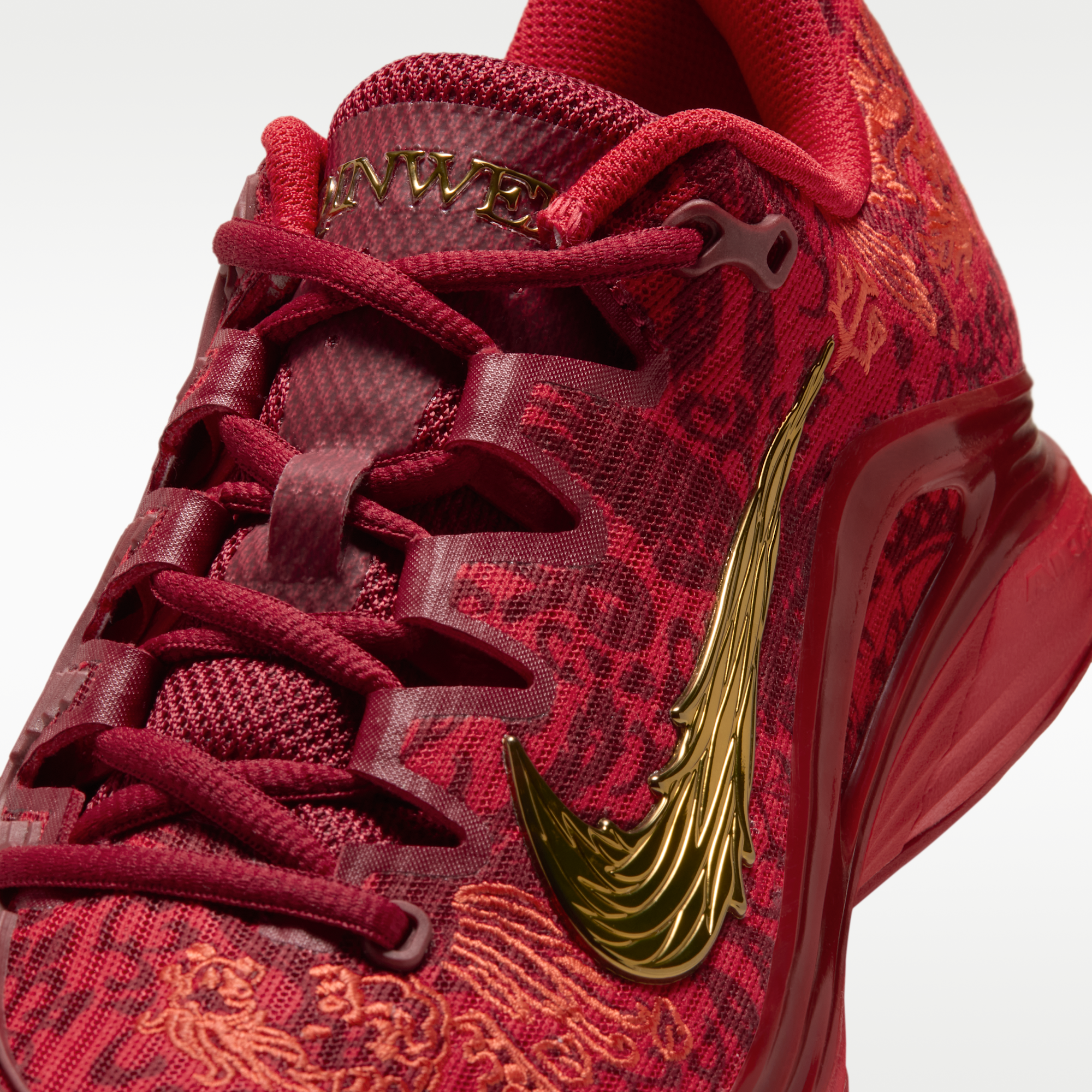 Nike Vapor 12 "Qinwen Zheng" - University Red/Tough Red/Picante Red/Metallic Gold - 7
