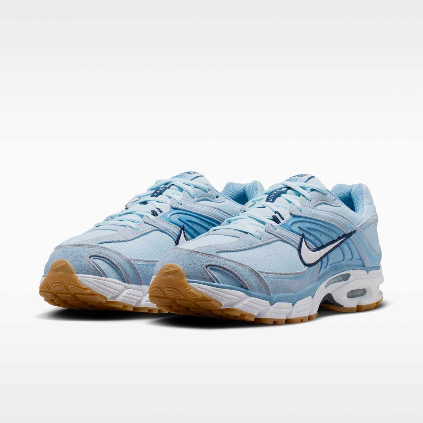 Nike Air Max Moto 2K - Light Armory Blue/Work Blue/Gum Light Brown/Λευκό - 5