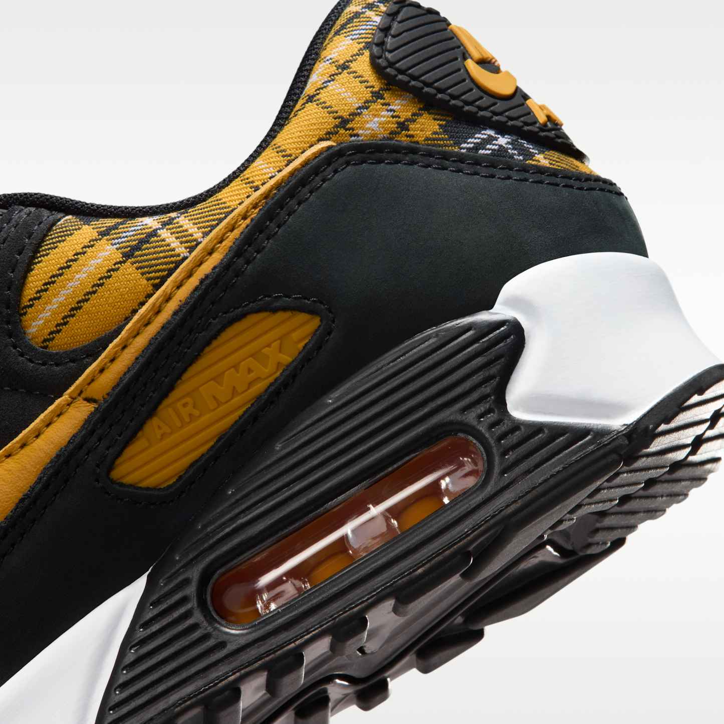 Nike Air Max 90 - Μαύρο/Λευκό/Yellow Ochre - 8