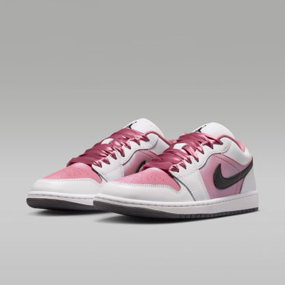 Air Jordan 1 Low SE - Λευκό/Μαύρο/Desert Berry - 5