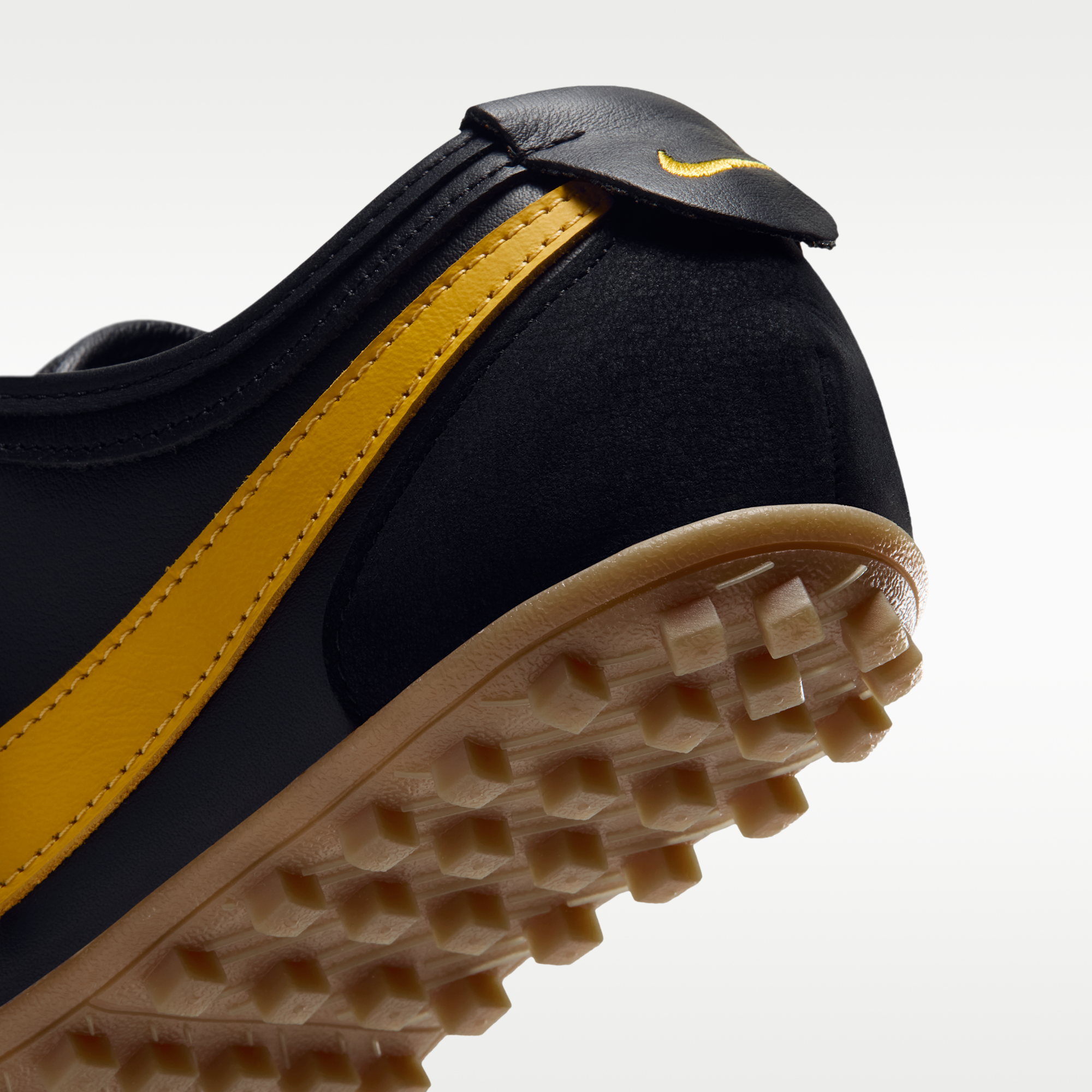 Nike Moon Shoe OG Leather - Μαύρο/Gum Light Brown/Pale Ivory/Yellow Ochre - 8