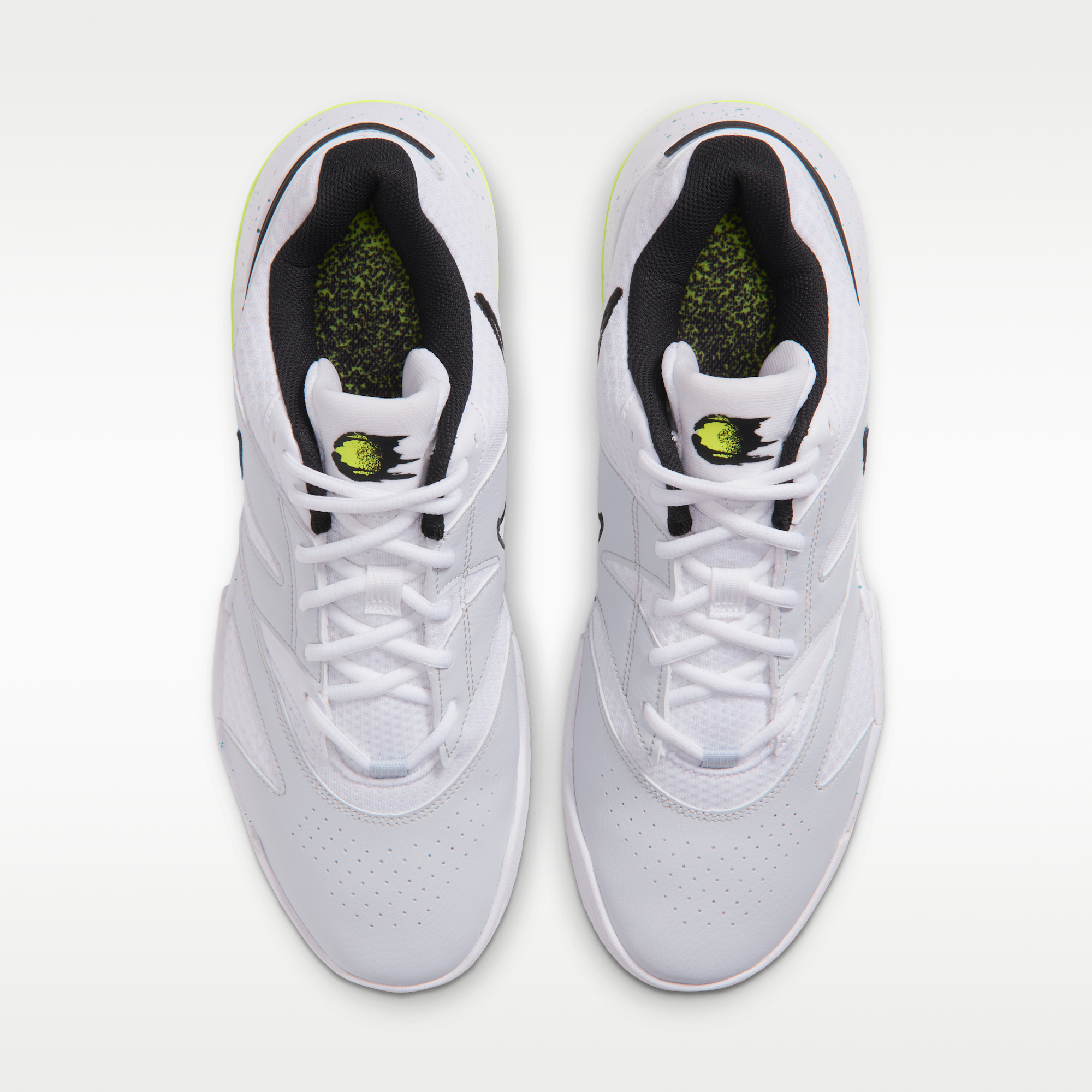 NikeCourt Lite 4 - Λευκό/Volt/Energy/Μαύρο - 4