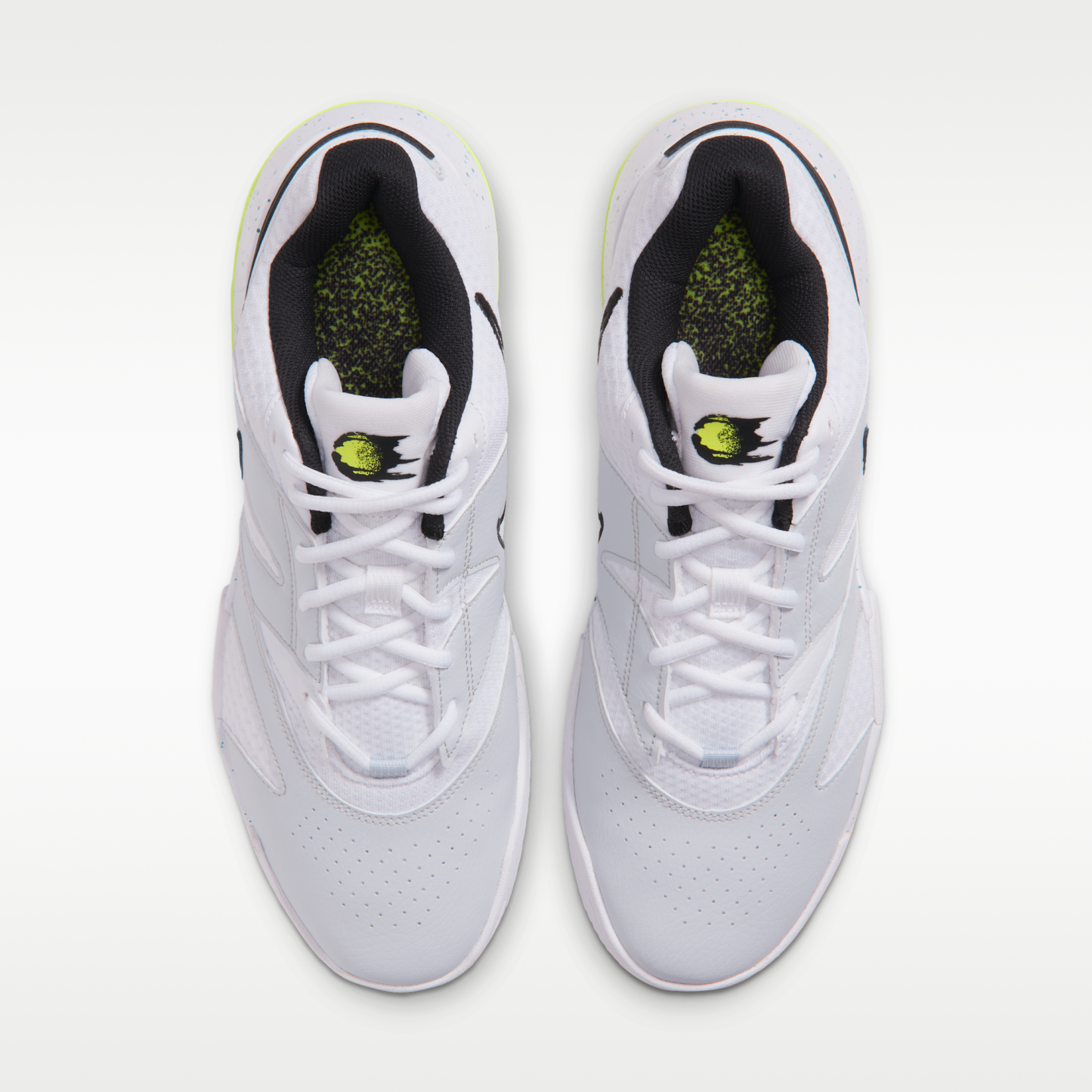 NikeCourt Lite 4 - Λευκό/Volt/Energy/Μαύρο - 4