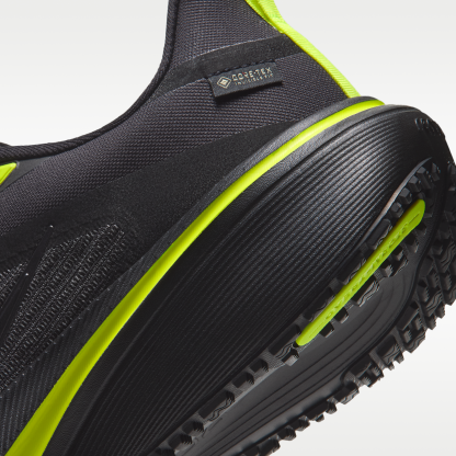 Nike Pegasus 42 GORE-TEX - Μαύρο/Lemon Venom/Metallic Dark Grey - 8