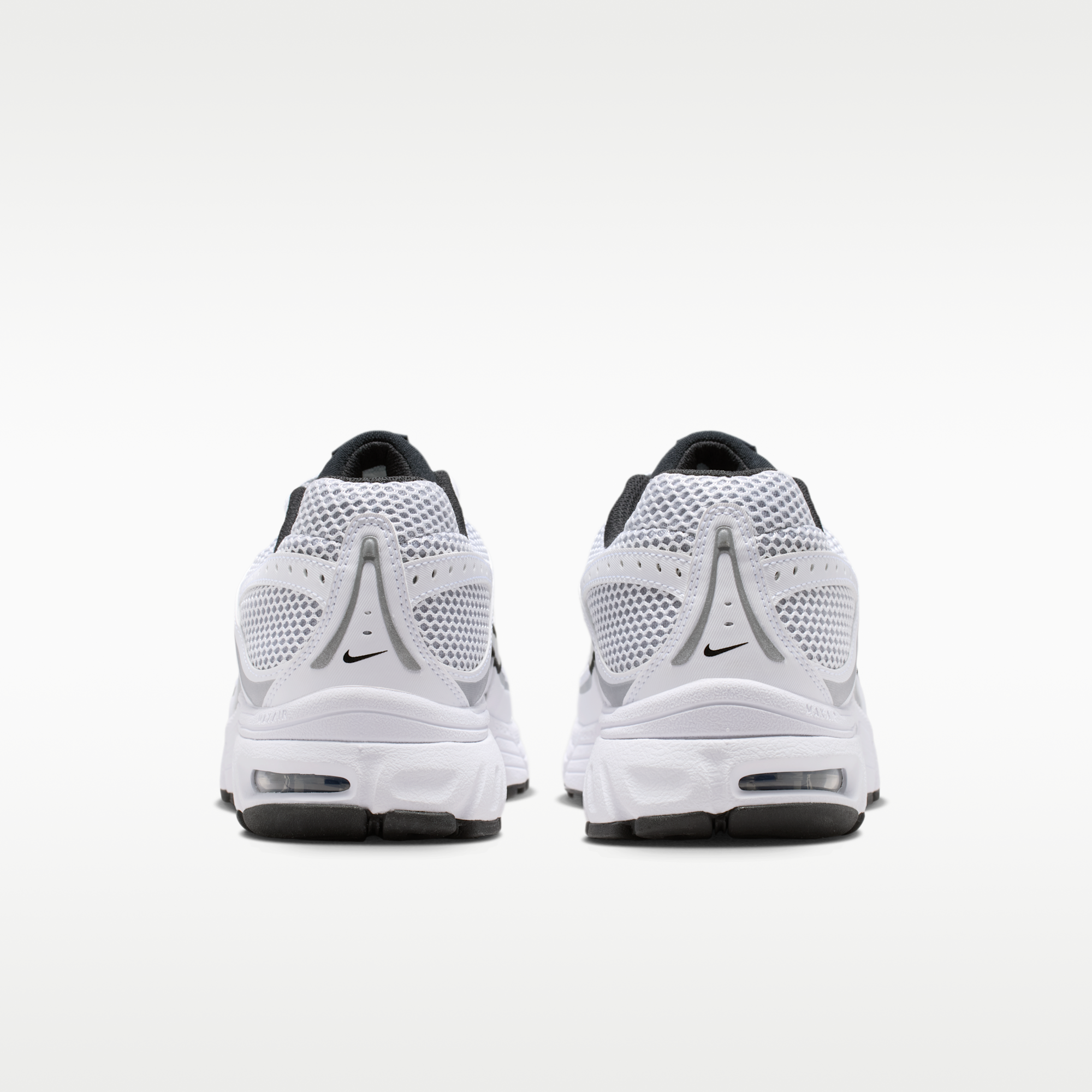 Nike Air Max Moto 2K - Λευκό/Μαύρο/Wolf Grey/Metallic Silver - 6
