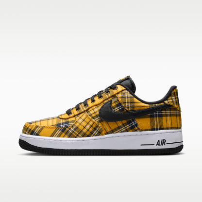 Nike Air Force 1 '07 "Plaid" - Πολύχρωμο/Yellow Ochre/Λευκό/Μαύρο - 1