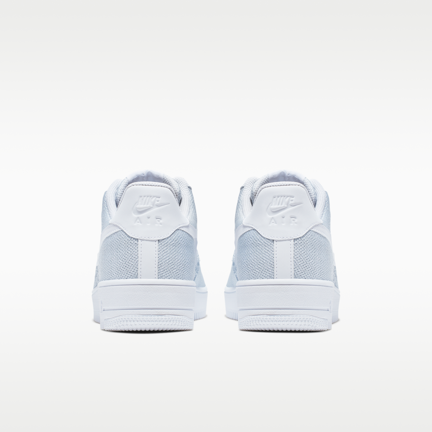 Nike Air Force 1 Flyknit 2.0 - Λευκό/Pure Platinum/Λευκό/Pure Platinum - 6