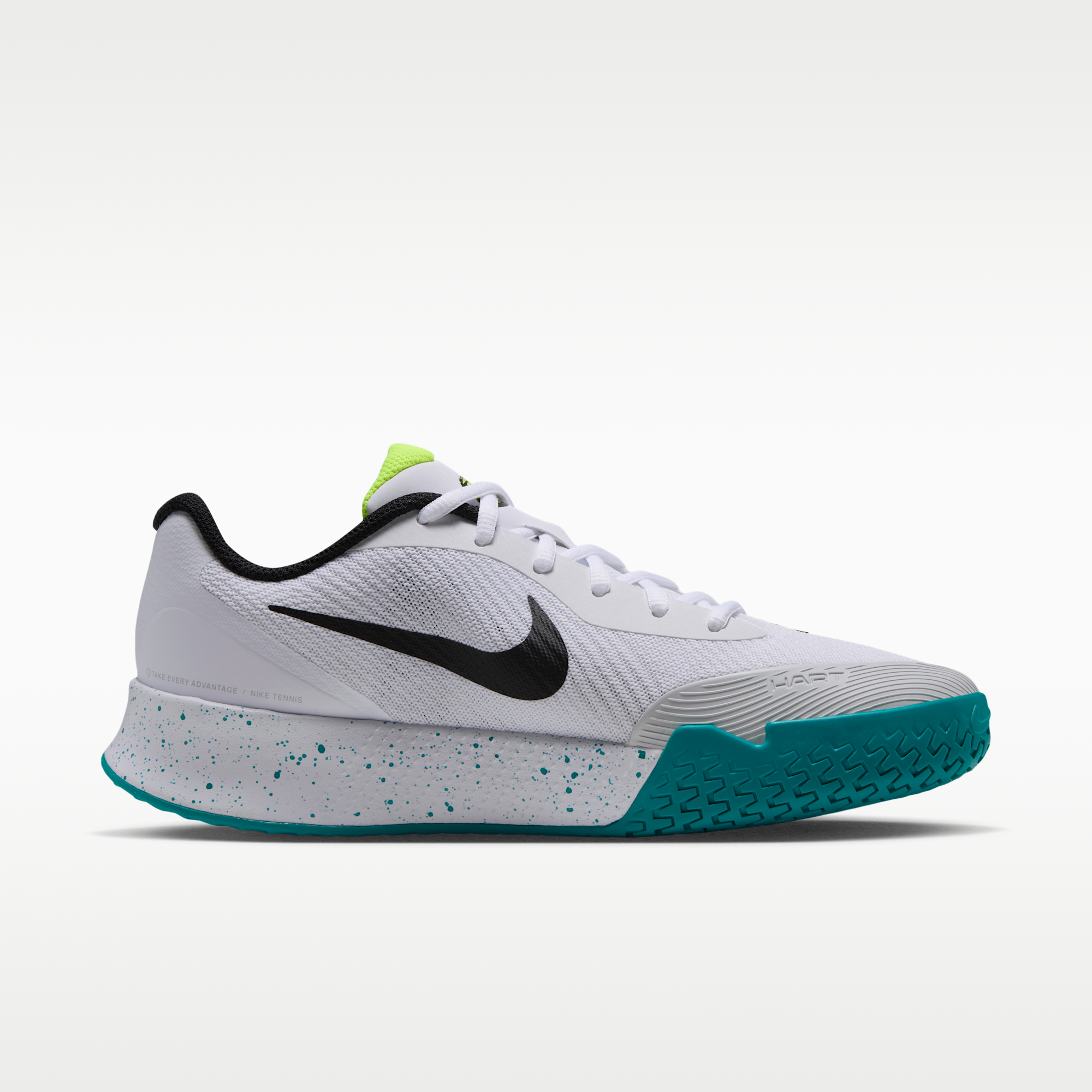 Nike Vapor Lite 3 - Λευκό/Volt/Energy/Μαύρο - 3