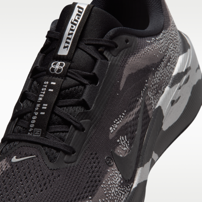 Nike Pegasus 42 - Μαύρο/Medium Ash/Metallic Silver/Μαύρο - 7