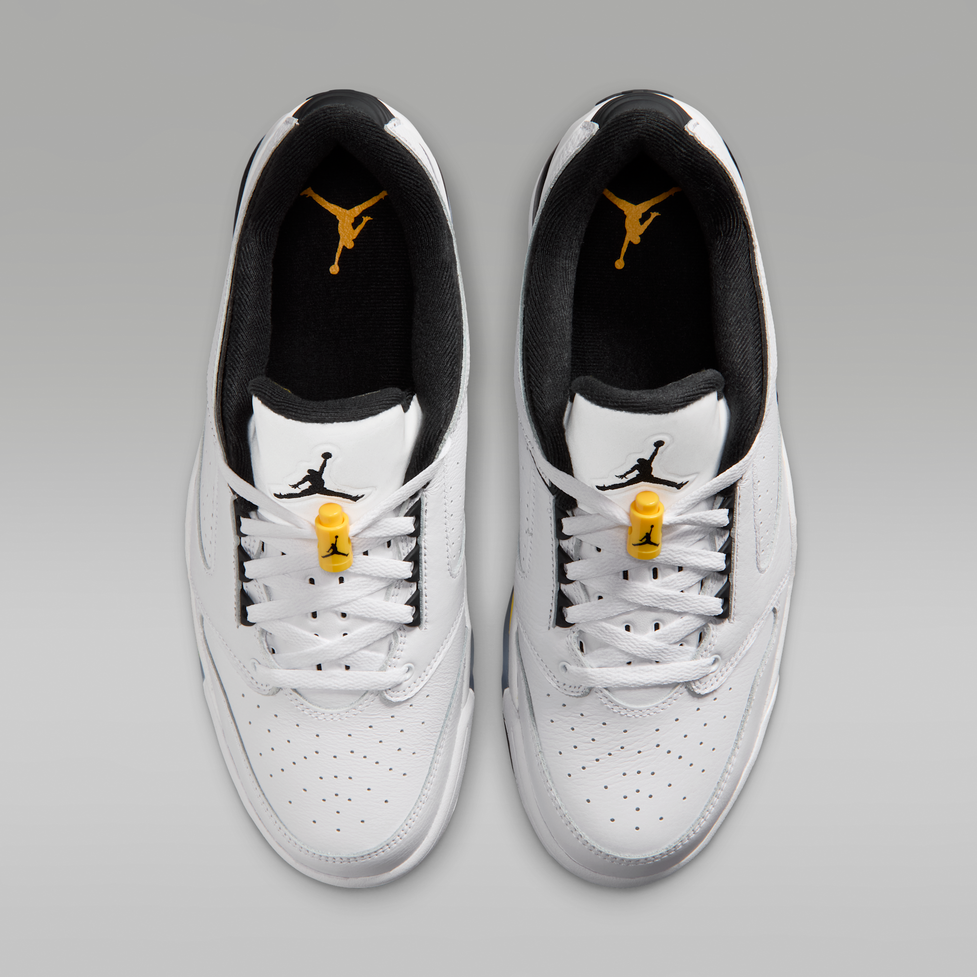Jordan Sixty Plus Low - Λευκό/Tour Yellow/Μαύρο - 4
