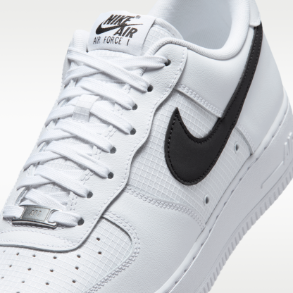 Nike Air Force 1 '07 LV8 - Λευκό/Λευκό/Μαύρο - 7